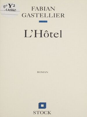 cover image of L'Hôtel